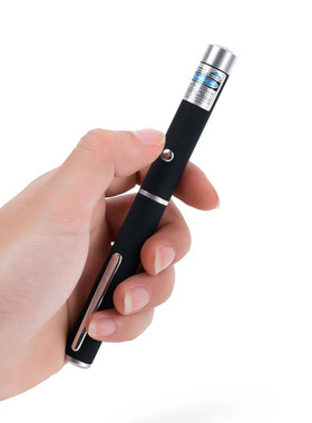 齐影绿光激光镭射手电蓝色紫光笔教鞭笔532nm售楼笔投影笔教学