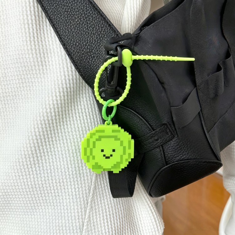 拼豆钥匙扣配件环圈成品diy彩色硅胶扎带包挂马卡龙环圈组合挂扣