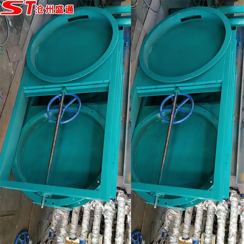 过水插板阀 手动雨水插板阀 1500*1500平板闸阀