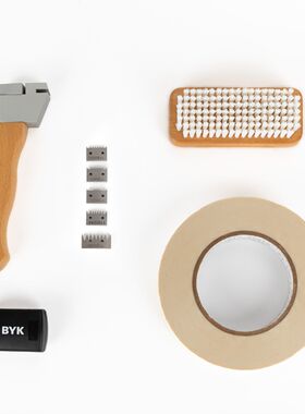 漆膜附着力测试仪BYK刀片 导格规油漆涂层检测 漆膜百格测试板