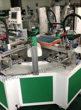 全自动丝网印刷机厂家Turntable Flat Screen Printer Manufactur