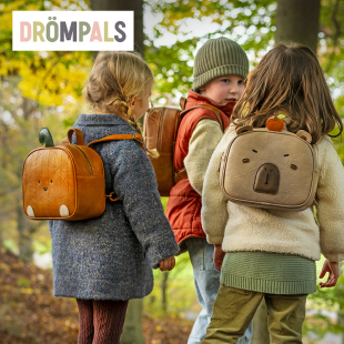 DROMPALS儿童书包幼儿园书包卡通儿童背包潮娃必备设计师品牌