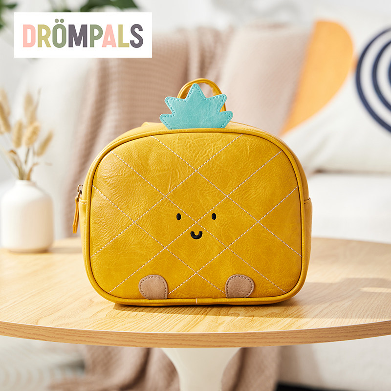 DROMPALS德仑帕司 儿童背包幼儿园书包潮娃必备设计师品牌-菠萝