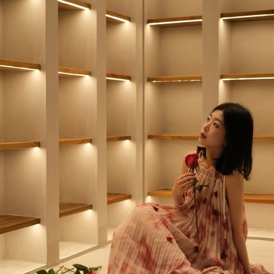 现货新中式挂脖新娘结婚婚礼花间晨袍拍照高级感小众连衣裙法式仙