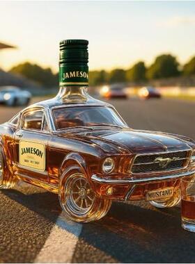 新品爆款Police Car Whiskey Bottle小车威士忌酒瓶