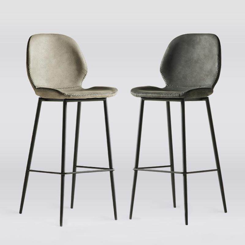 吧台椅子轻奢高级感酒吧高脚凳子简约家用靠背椅收银柜台前台椅吧,住宅家具,家用高脚椅,淘宝优惠券,粉丝福利购,淘宝优惠卷