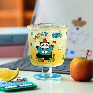 【友友海】可爱高脚杯家用酒杯红酒香槟杯果汁杯饮料杯礼品