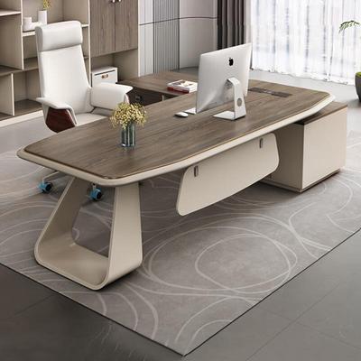 办公桌老板桌简约现代大班台办公桌椅组合经理桌总裁桌