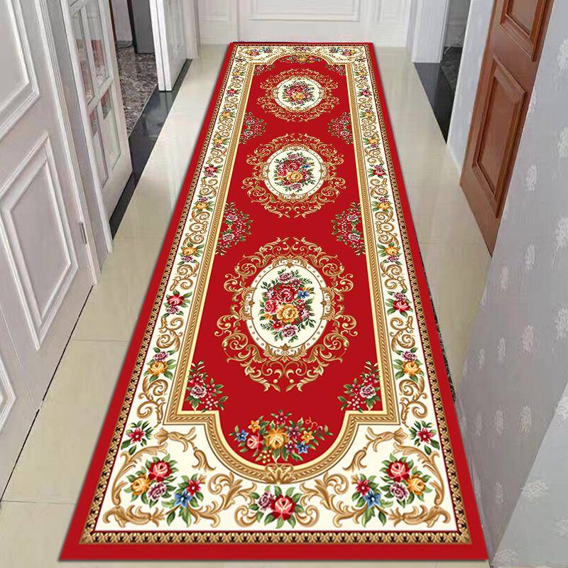 入户门地毯进门垫欧式玄关脚垫客厅飘窗厨房地垫家用楼道地毯定制