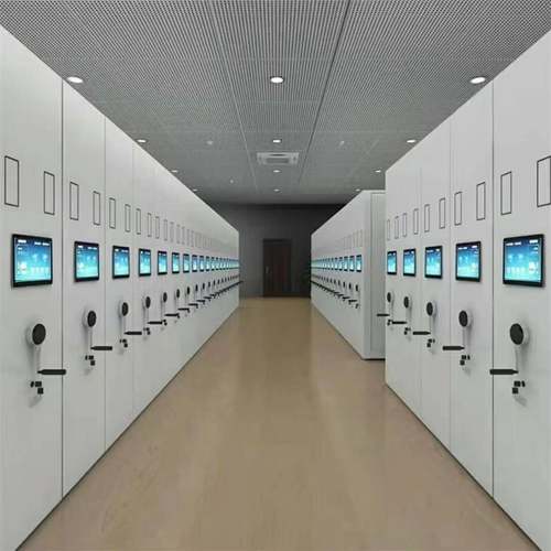 智能密集架手摇密集柜智慧库房设备RFID系统档案柜资料柜病案柜