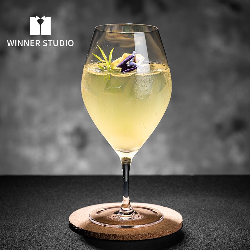 日式木村香槟杯鸡尾酒杯高颜值高脚杯玻璃杯葡萄酒杯红酒杯调酒杯