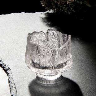 微醺小酒杯网红老式一两子玻璃杯女生精致好看的日式透明清酒杯壶