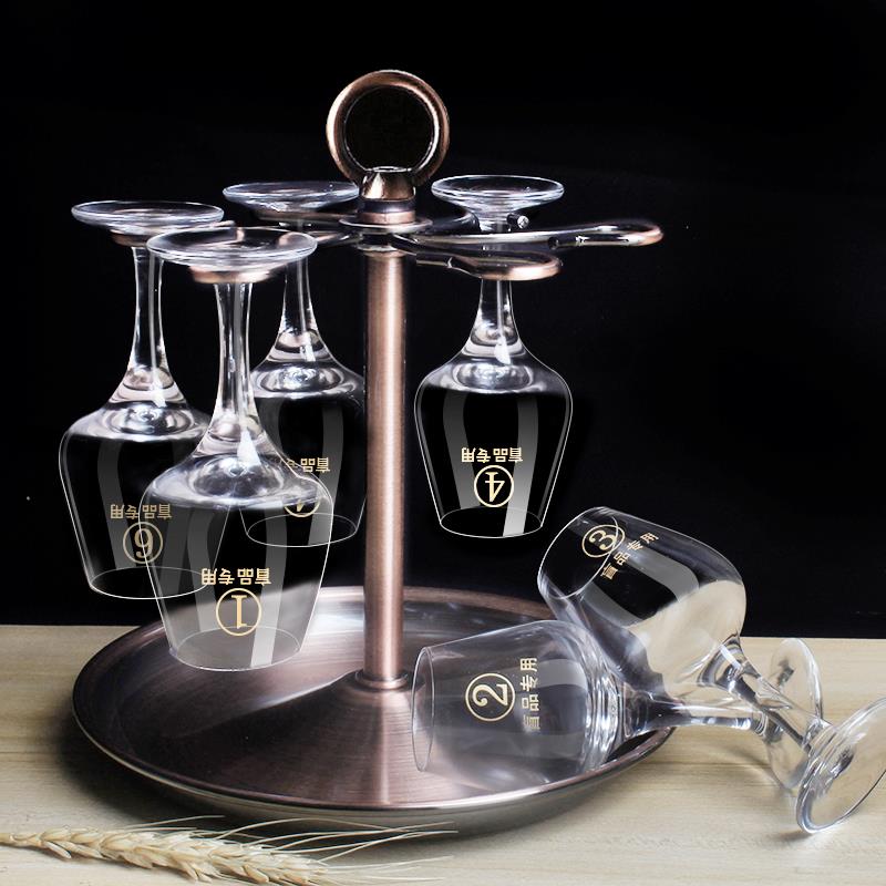 专业白酒品酒杯国际标准50ml郁金香品酒杯带数字白酒品鉴杯白酒杯