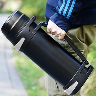 特大号保温水壶超大容量保温壶2L户外304不锈钢家用便携大暖瓶车