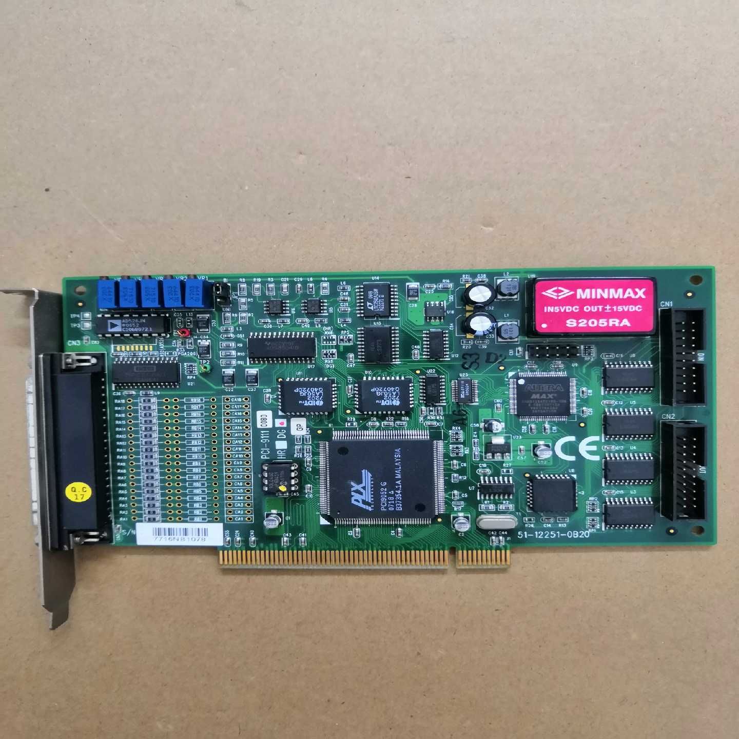 PCI-9111HR DG 16通道12/16位100kS/【鑫鑫商铺】