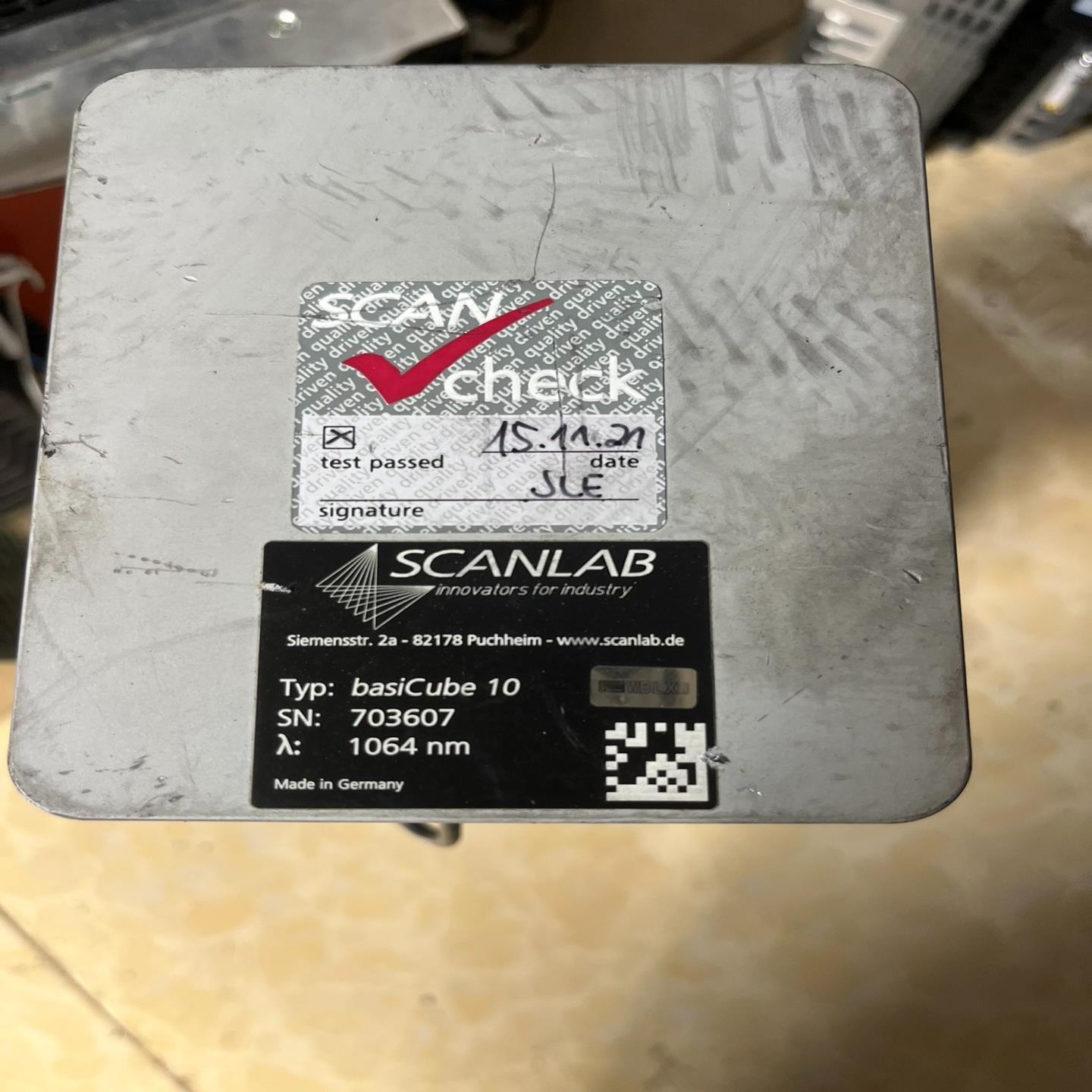 议价SCANLAB振镜 basicube10  1064nm，成
