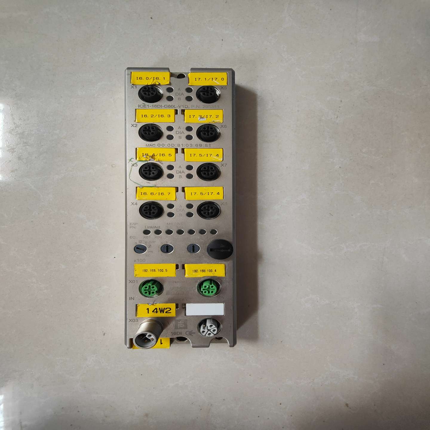 议~倍加福ICE1-16DI-G60L-V1D (P+F)倍加福