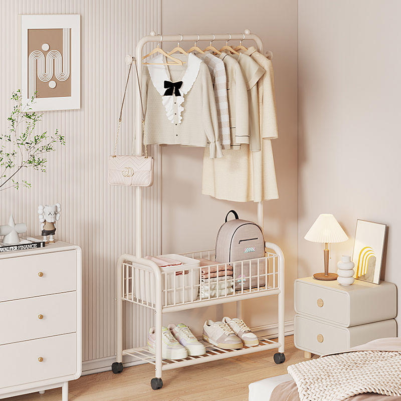 挂衣架落地卧室内宿舍衣帽架小型简易家用衣服收纳置物晾衣架