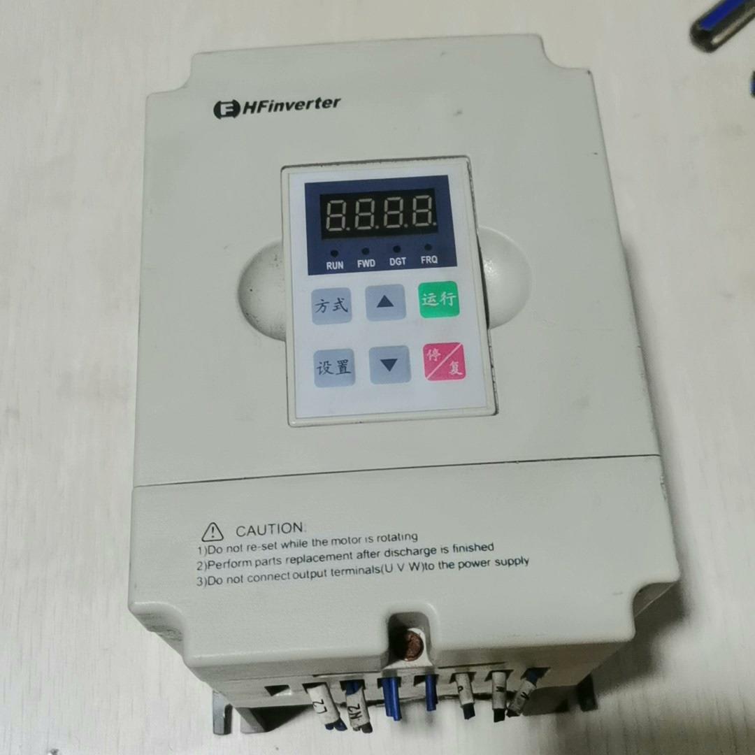议~.拆机变频器，F1000-G0015S2B，220V  1.