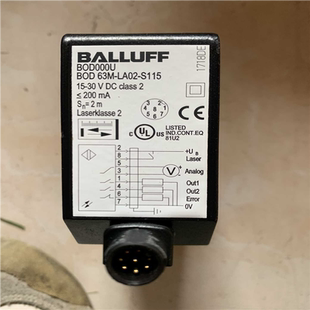 LA02 S115 巴鲁夫激光传感器BOD 议
