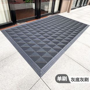 门口地垫进门家用室外入户门垫酒店大门防滑脚垫商用定制塑料地