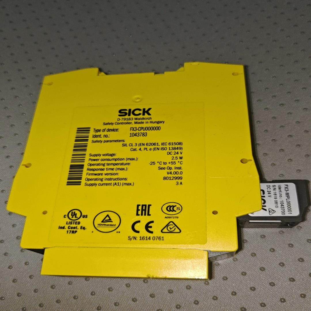 (询价)FX3-CPU000000订货号1043783德国施克/西克