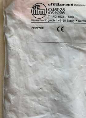 IFM易福门QJ5028.  OJP-FPKG/SO反射光电（佳毅工控）