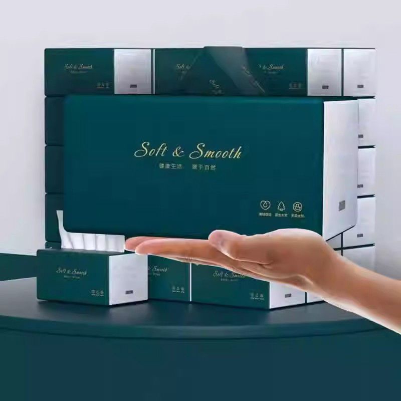 原木抽纸加厚加量大包抽纸纸巾家庭装面巾纸抽餐巾纸卫生纸擦