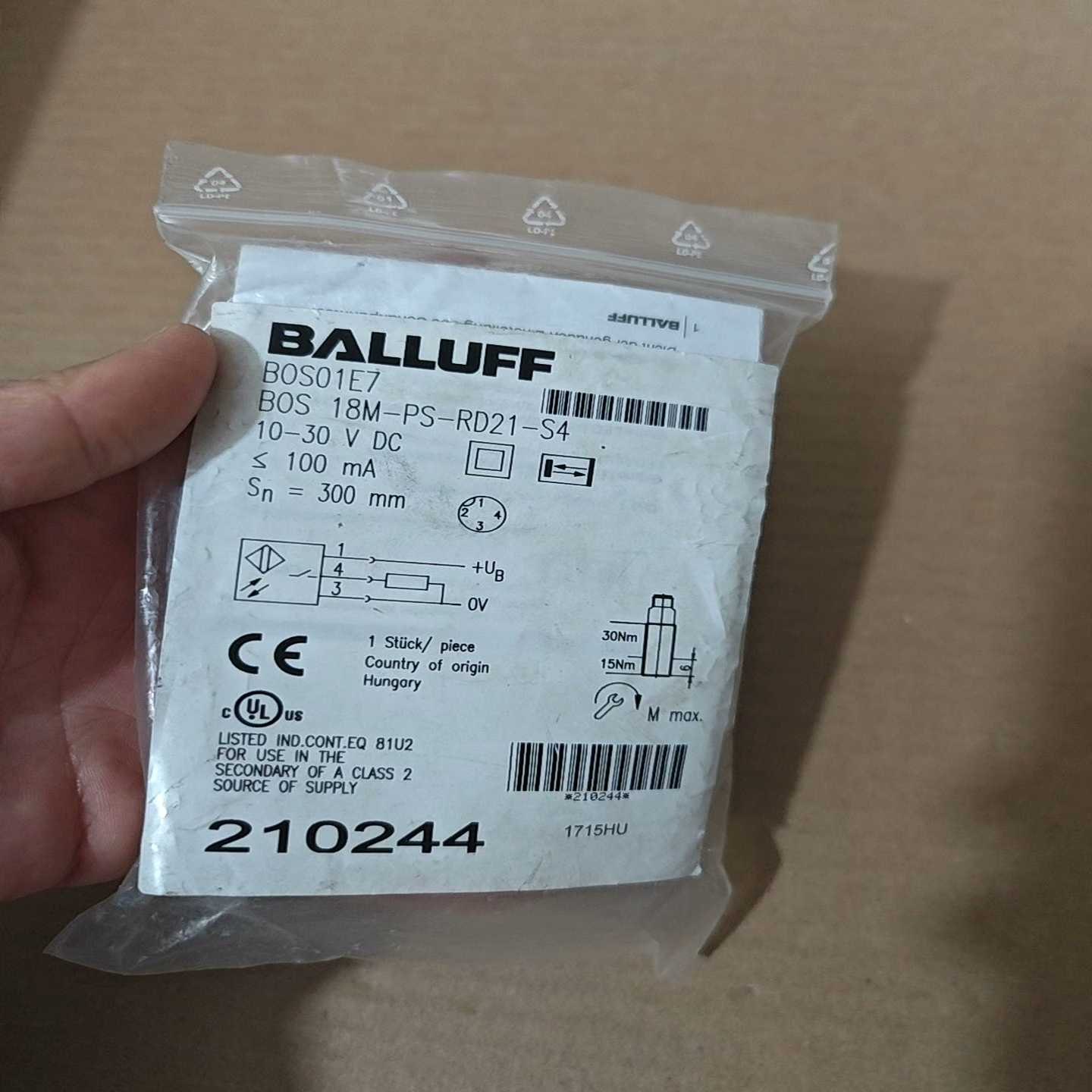 询价~BALLUFFBOS01E7巴鲁夫BOS 18M-P