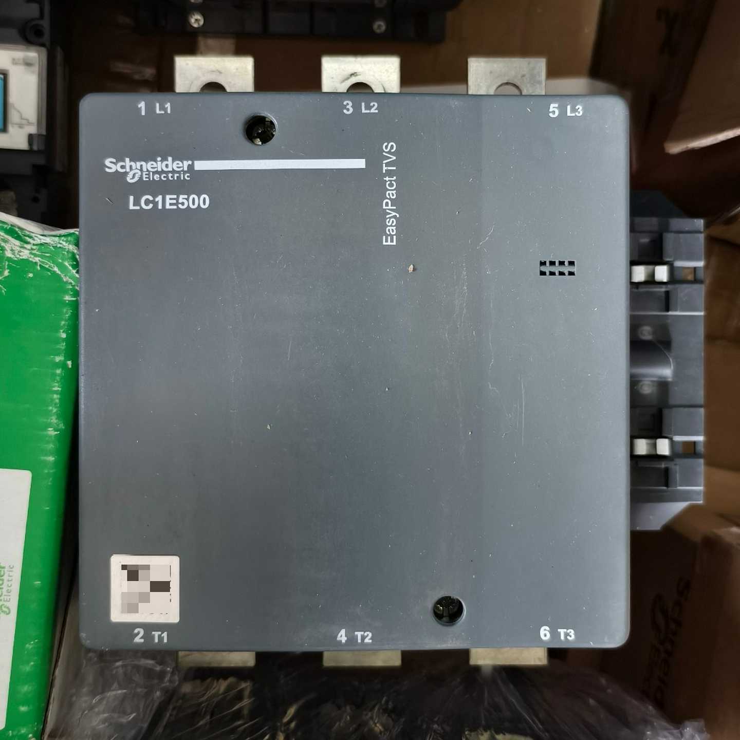 (询价)LC1E500M7N接触器，装柜没用，有的联系，包