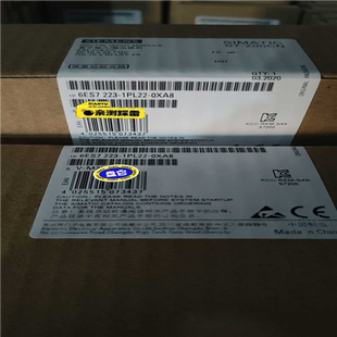 產品質保一年 6ES7223 1PL22 0XA8未開封 通通配件