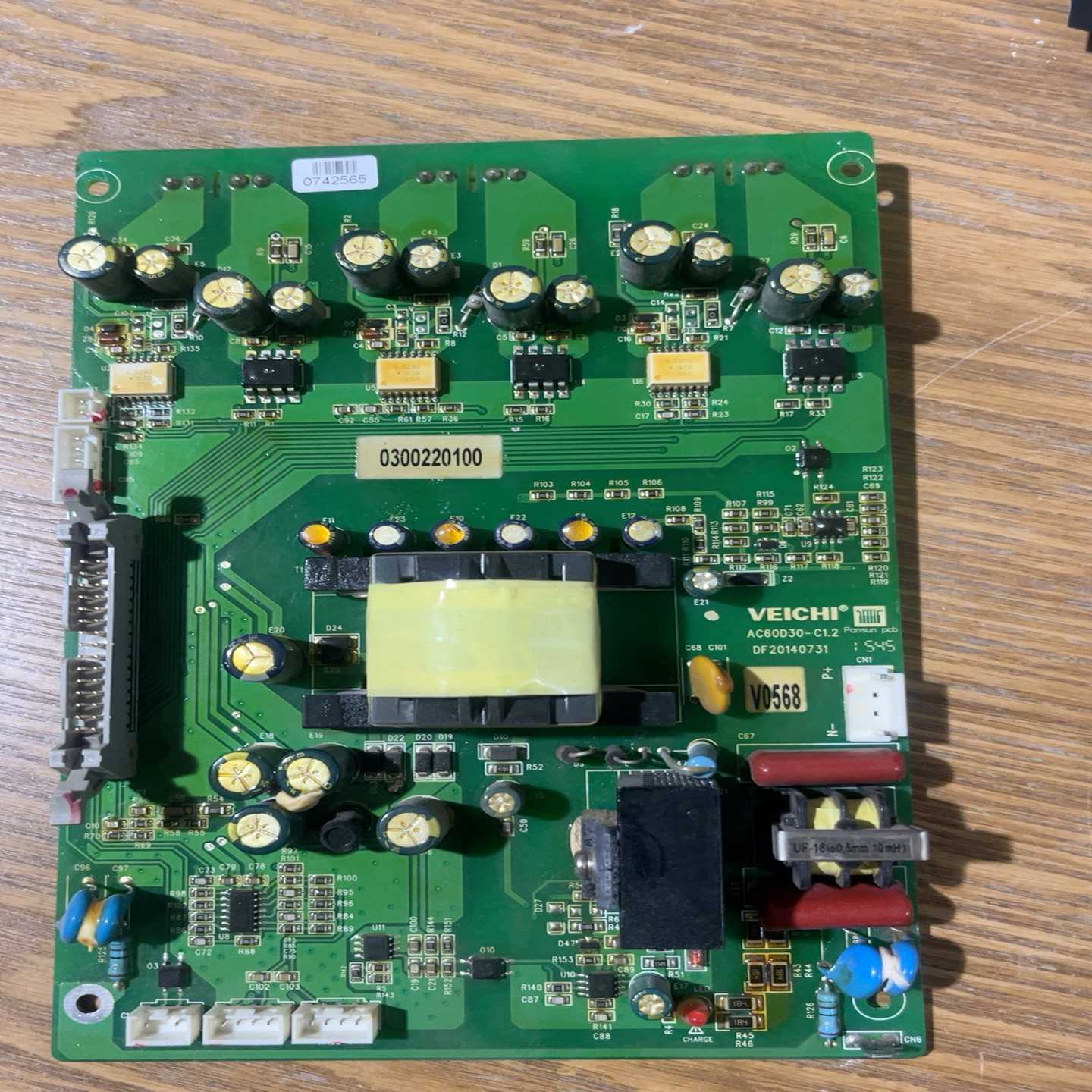 伟创变频器AC60电源板驱动板AC60D30-C12拆机议价商品