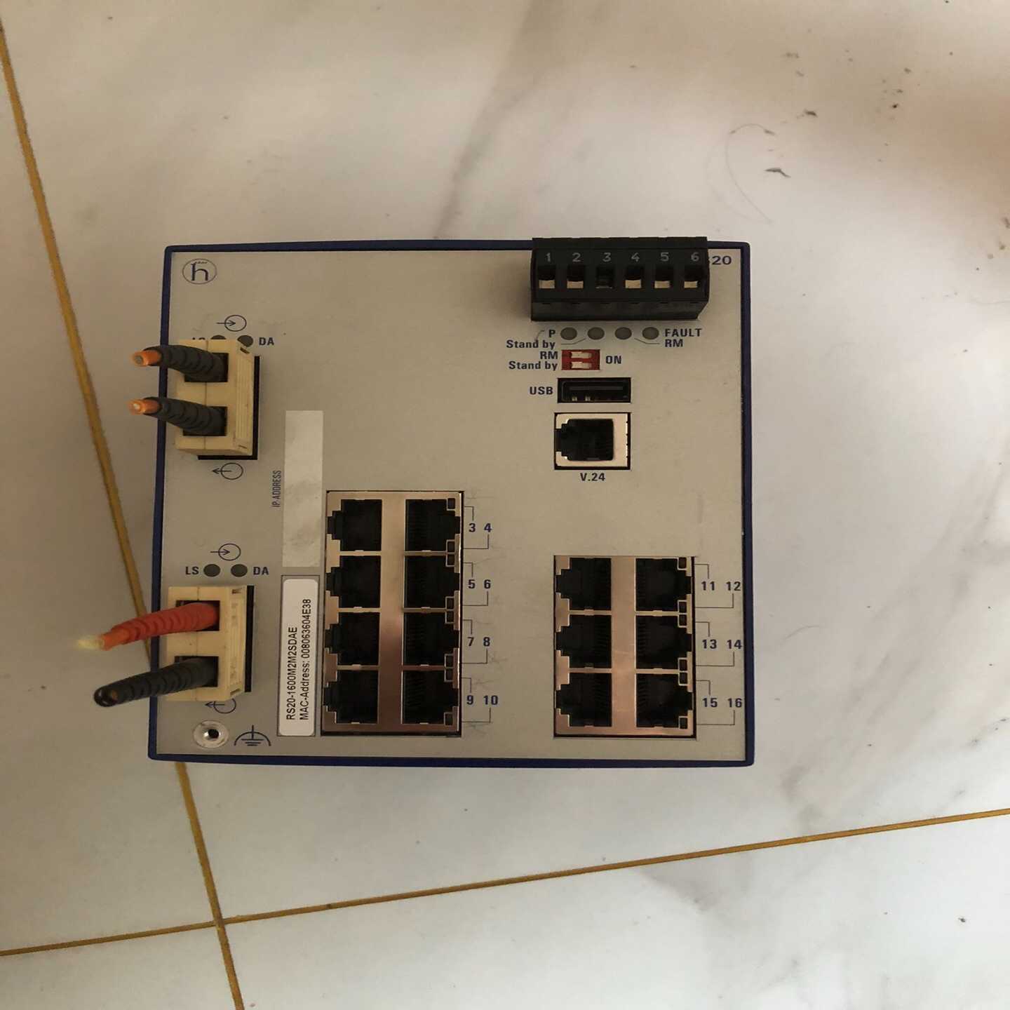 议~赫斯曼交换机RS20-0800M2M2SDAE一台MS2
