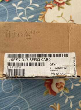 CPU317F-2DP处理器模块6ES7317-6拍前询价