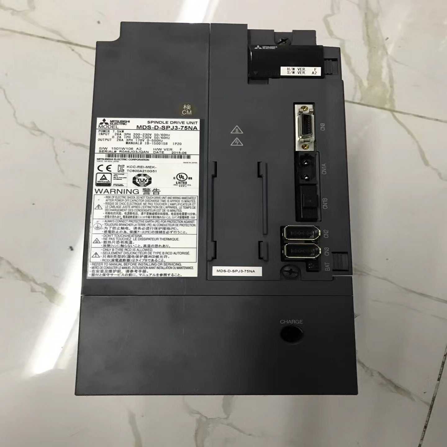 三菱主轴驱动器MDS-D-SPJ3-75NA成色很靓【侨报商行】