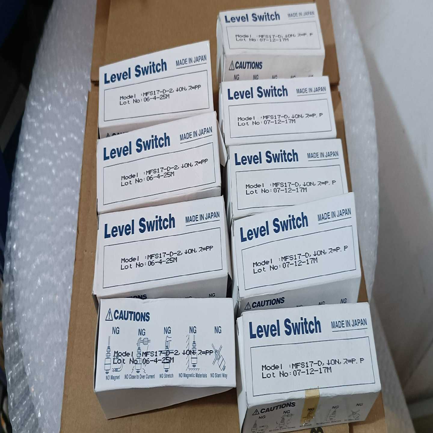 询价全新日本理光RIKO液位浮球开关MFS17-D有3只，MFS