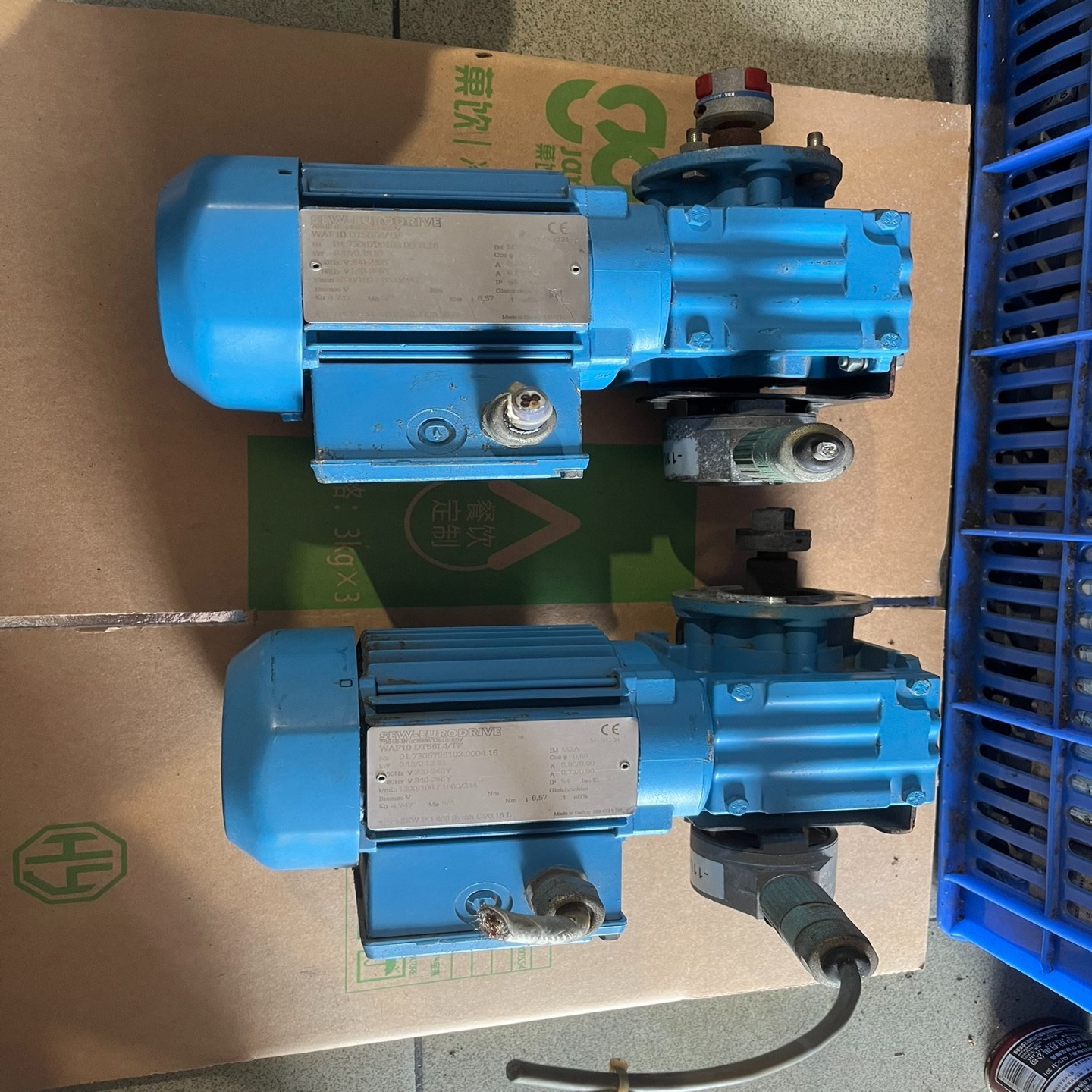 SEW WAF10 DT56L4TF减速电机 SICK编码【议价】