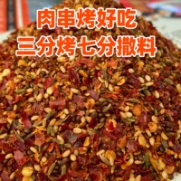 么嘻噠東北老段商用粗辣味5種口味延邊風(fēng)味蘸料/撒料500g/袋延邊