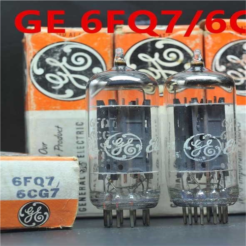 原盒 NOS  GE 6CG7/6FQ7 电子管 提~询价