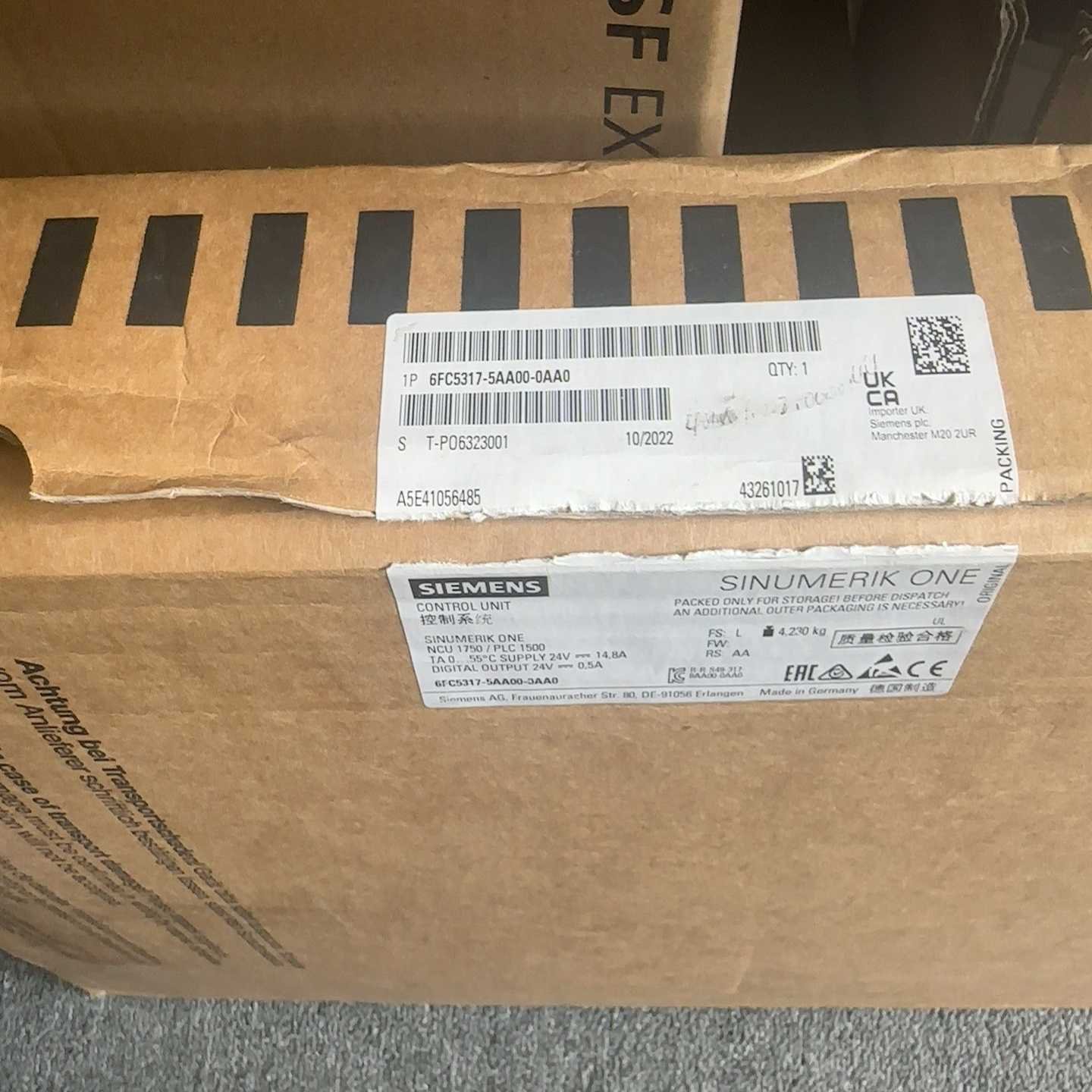 【星慕电子】6FC5317-5AA00-0AA0    仅拆封