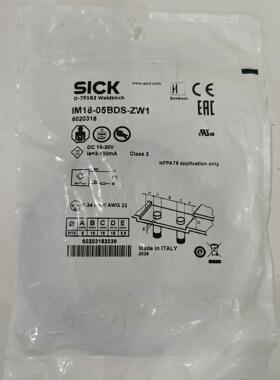 SICK西克接近开关IM18-05BDS-ZW1，包拍前询价