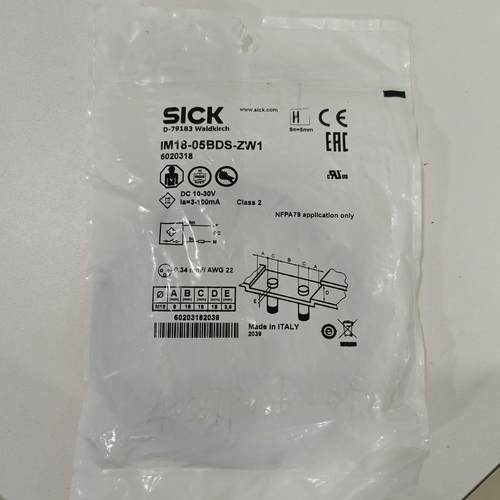 SICK西克接近开关IM18-05BDS-ZW1，包拍前询价