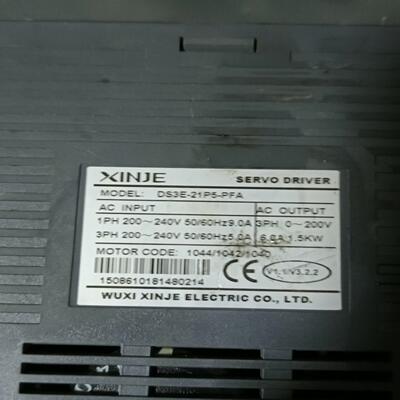 XINJE 信捷伺服驱动器 DS2-21P5-pfa 1.5~询价