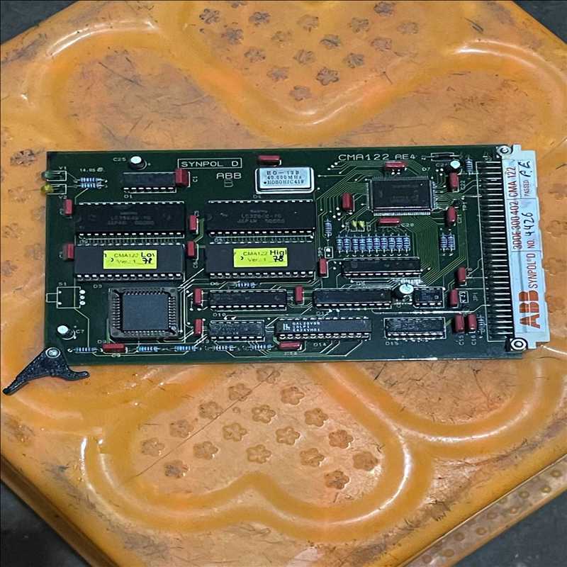 ABB控制器卡件3DDE300402 CMA122 实物拍摄(耶耶电子)
