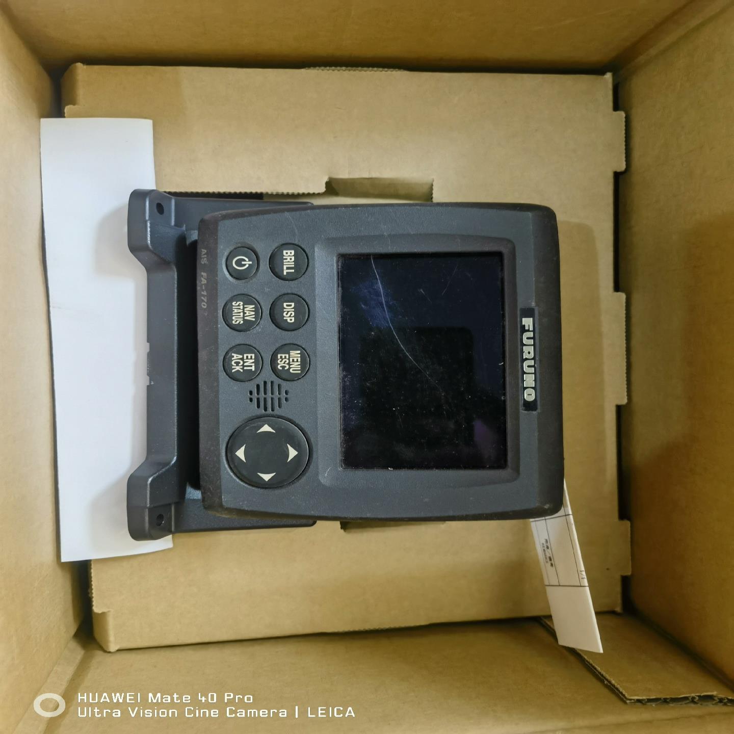 furuno古野FA170显示器，新装屏幕上有一点点划痕更换【鑫鑫商