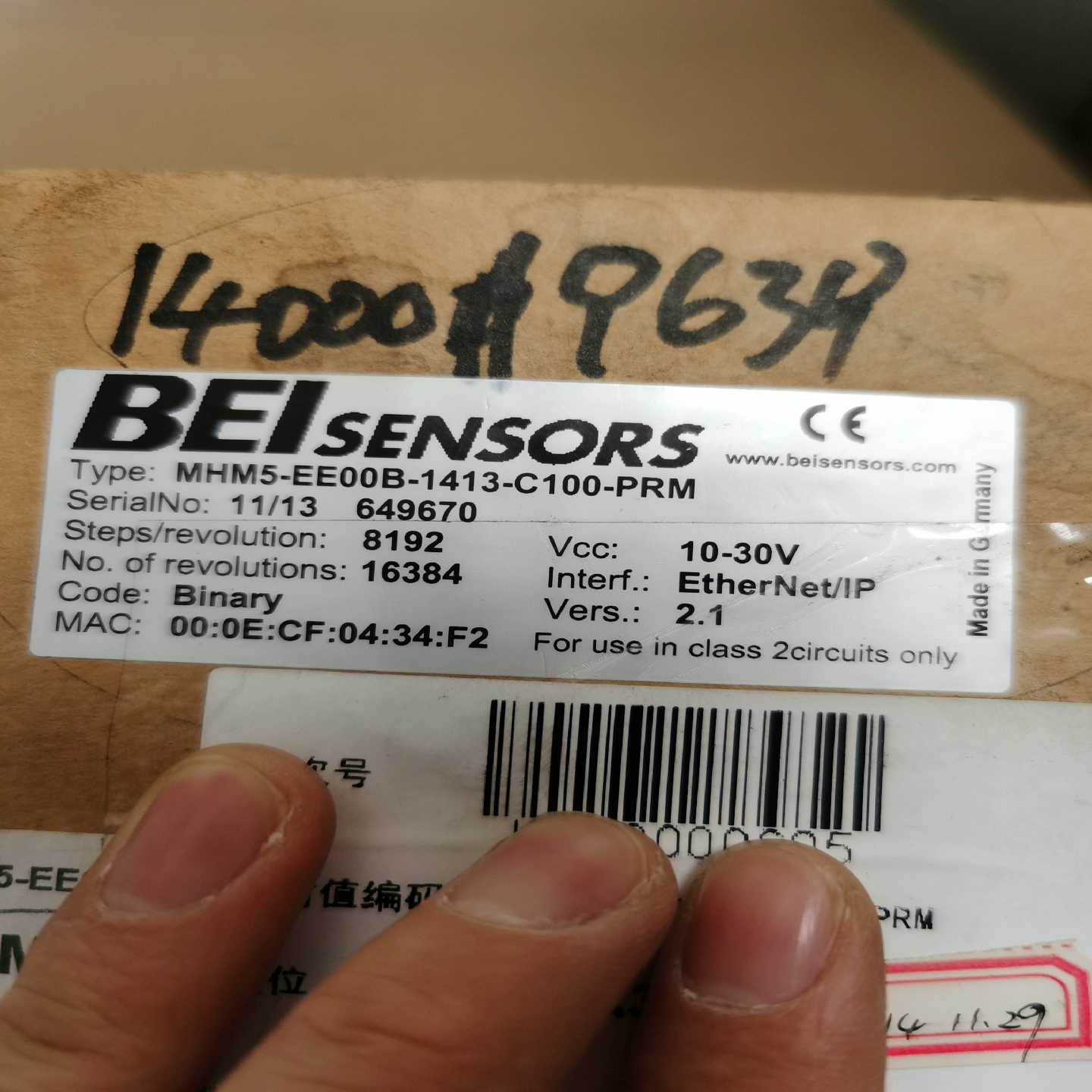 (议价)库存BEISENSORS艾迪克值编码器M5-EE