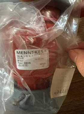 (询价)曼奈柯斯MENEKES 工业插头4芯16A,TYP380