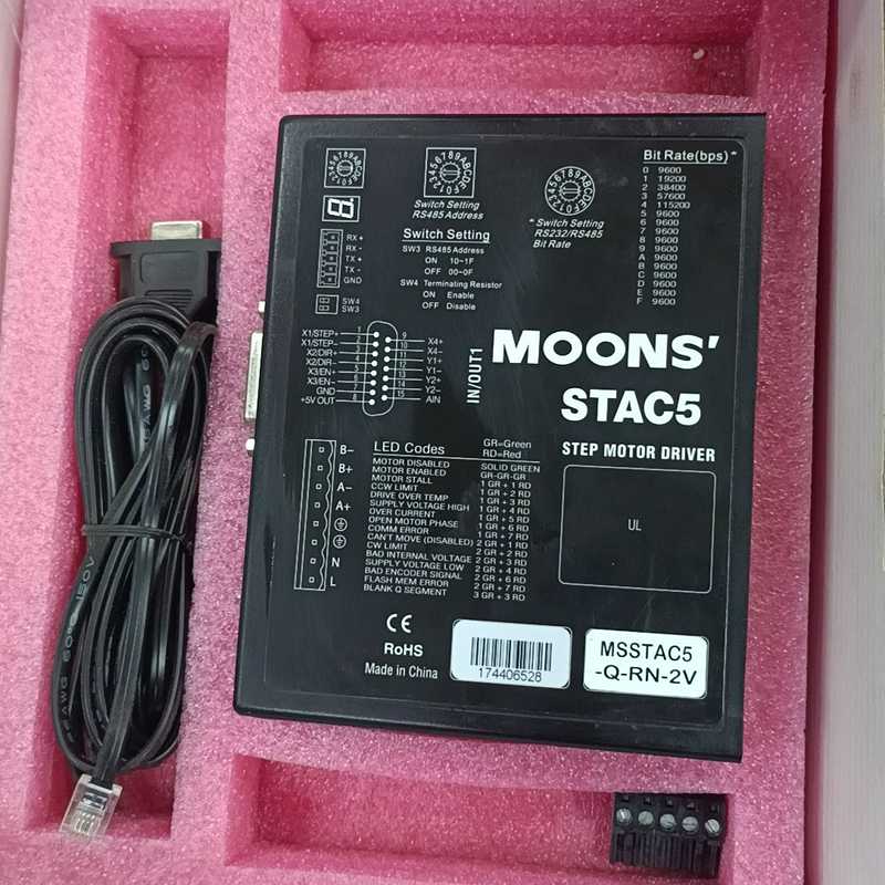 议价 MOONS'鸣志驱动器MSSTAC5-S-RN-2V~询价