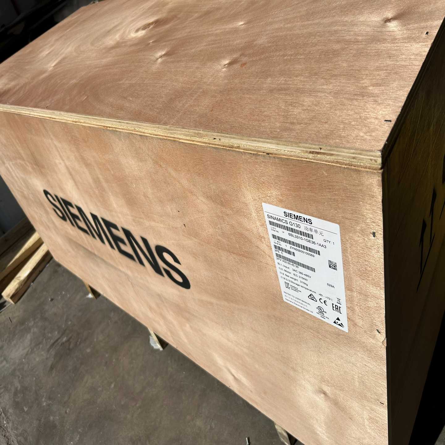 6SL3310-1GE36-1AA3【侨报商行】