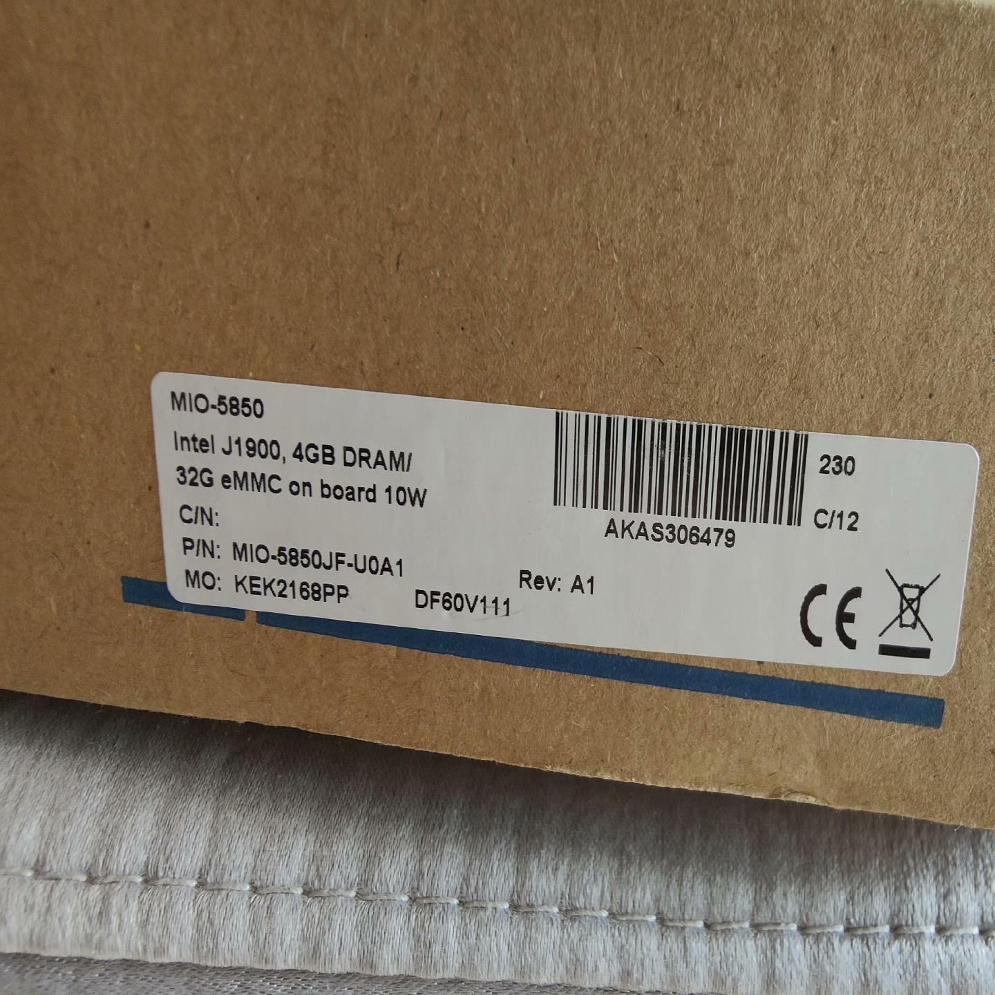 （请询价）研华MIO-5850工业主板， Intel赛扬J1900和板